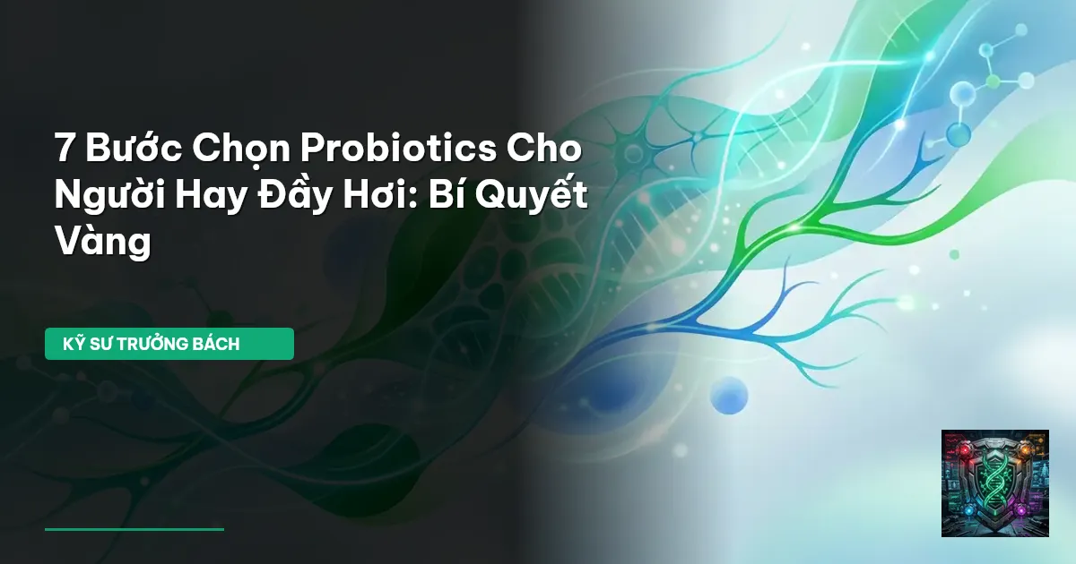 probiotics cho người đầy hơi