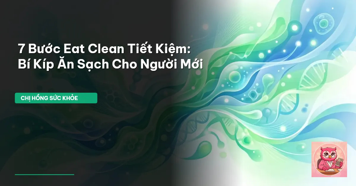 eat clean tiết kiệm