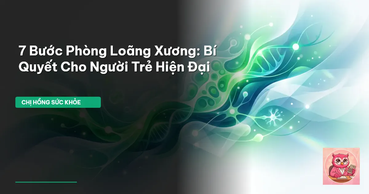 phòng loãng xương