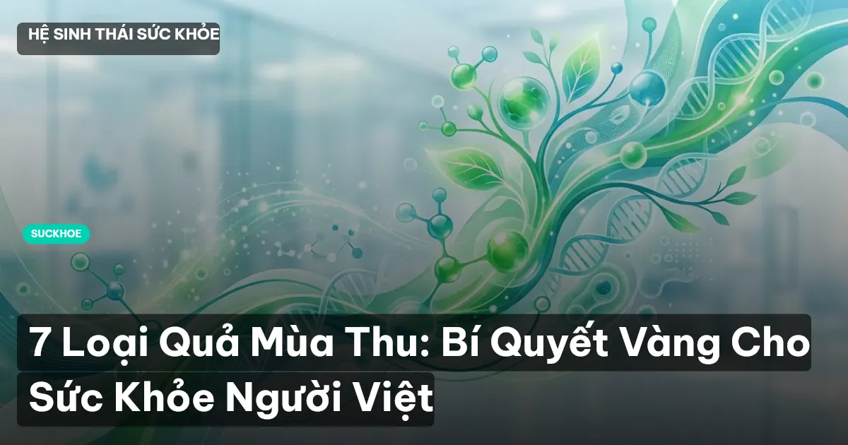 7 Loại Quả Mùa Thu: Bí Quyết Vàng Cho Sức Khỏe Người Việt