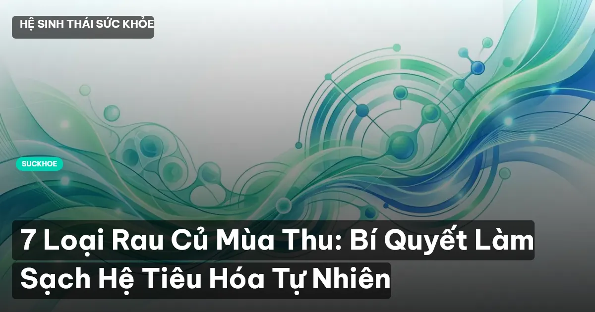rau củ mùa thu