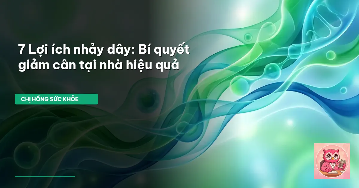 giảm cân bằng nhảy dây