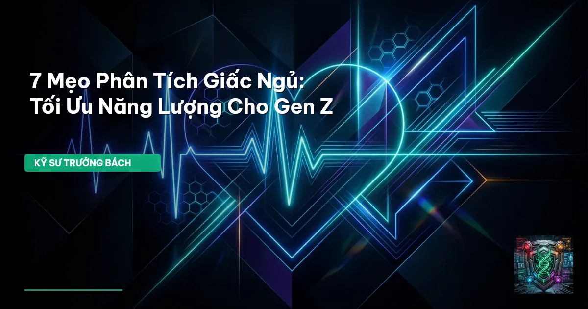 phân tích giấc ngủ