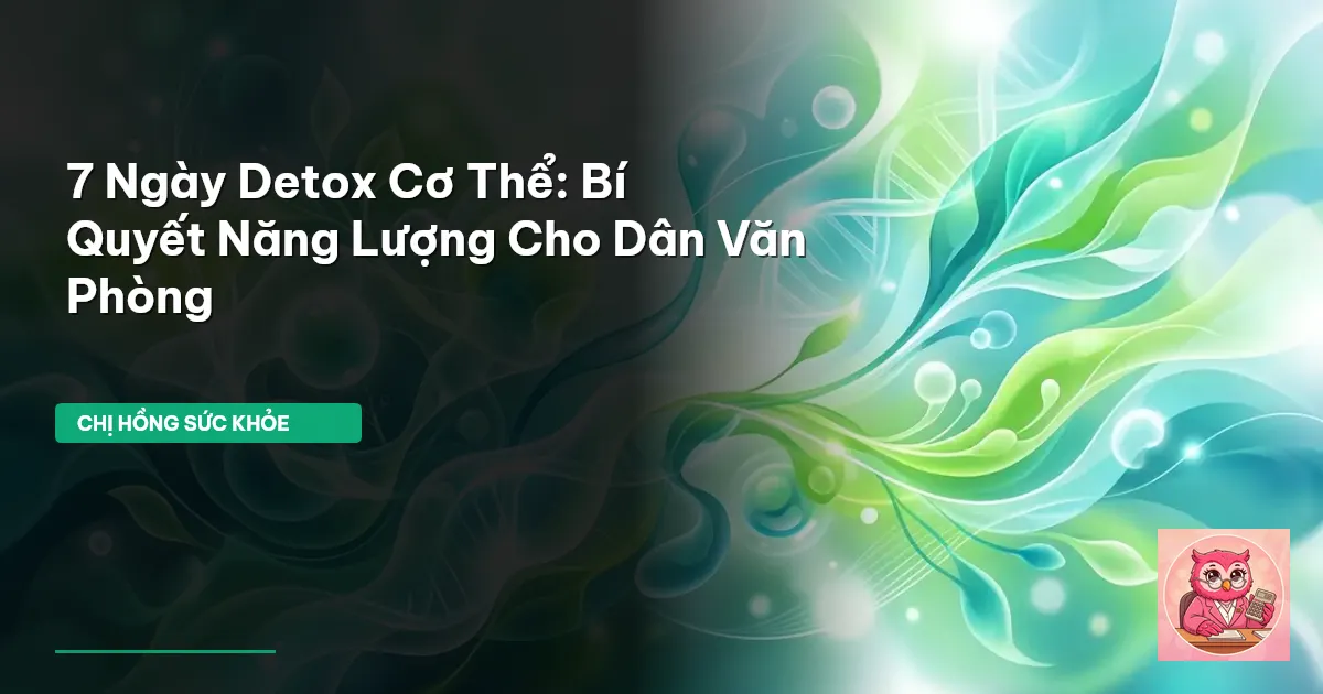 detox cơ thể