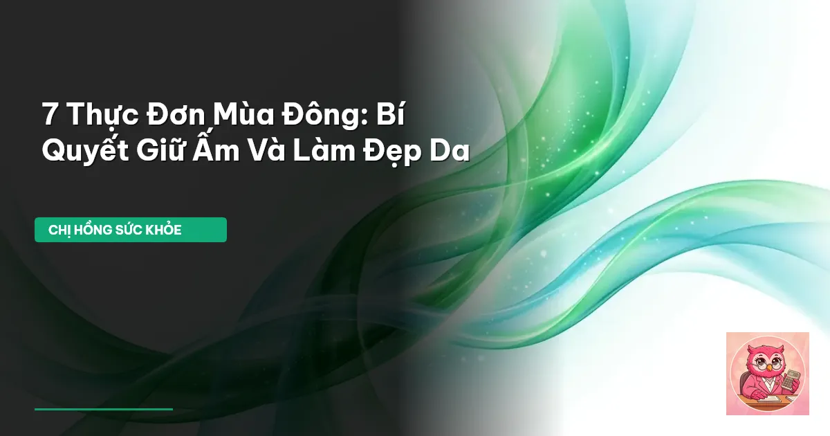 thực đơn mùa đông