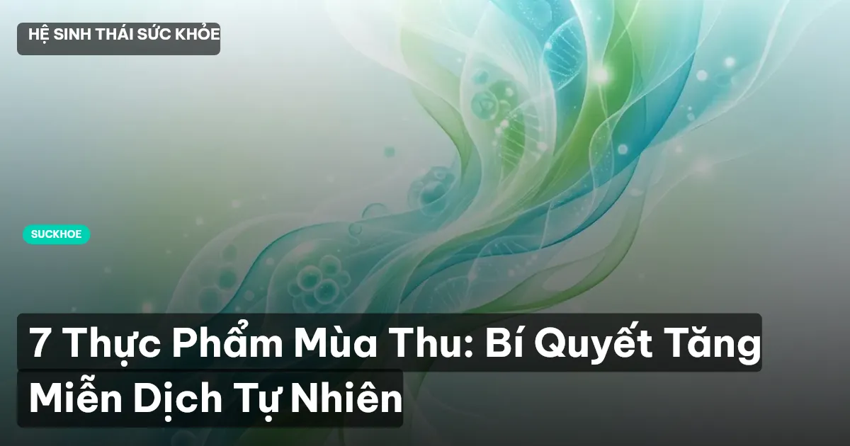 thực phẩm mùa thu
