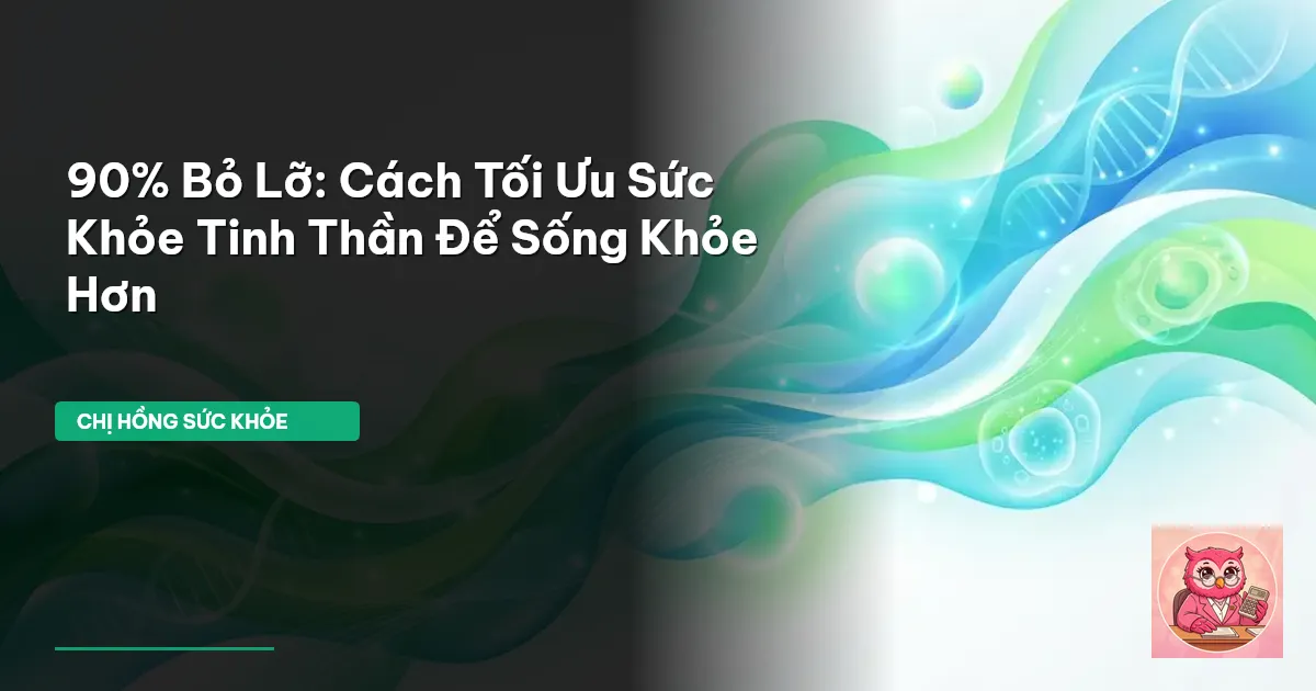sức khỏe tinh thần