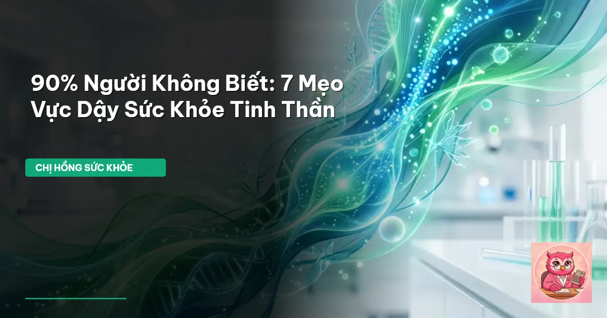 sức khỏe tinh thần