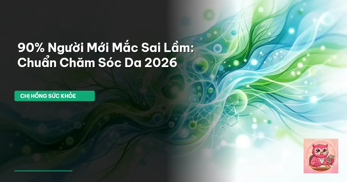 chăm sóc da cho người mới