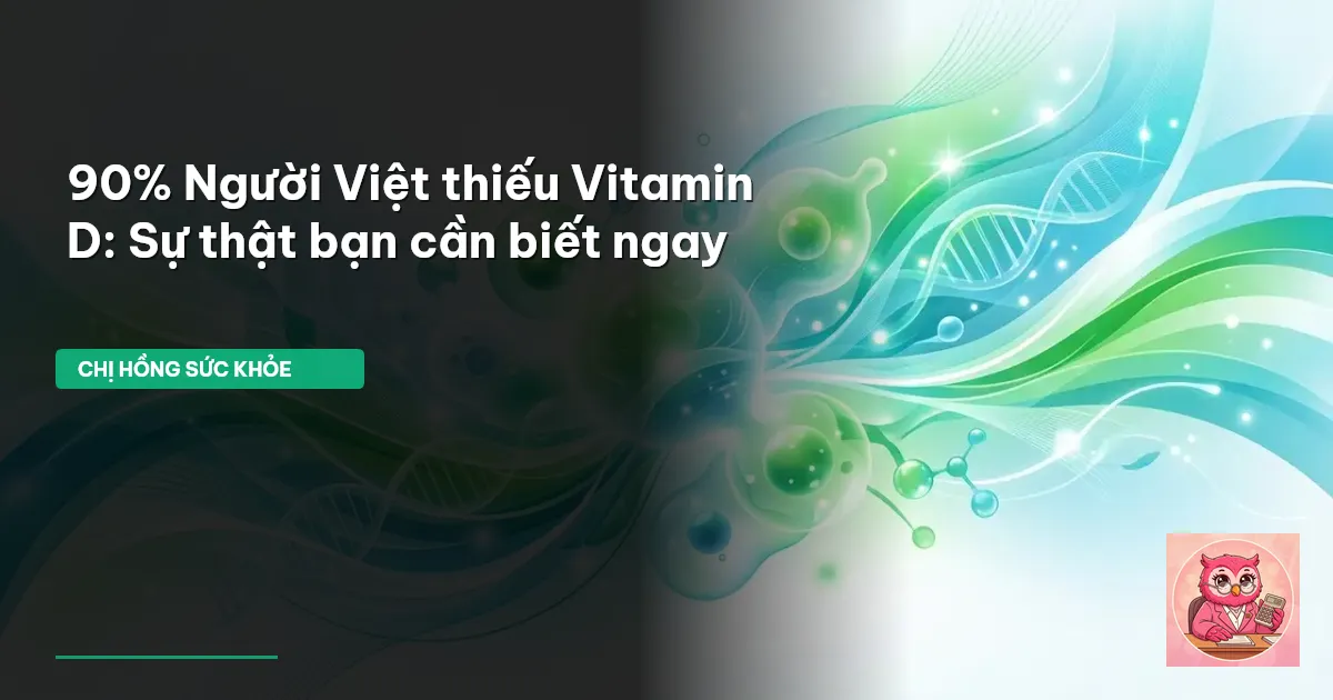 thiếu vitamin D