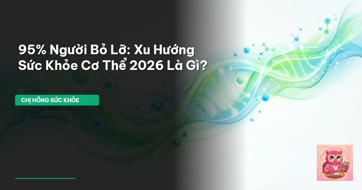 xu hướng sức khỏe cơ thể