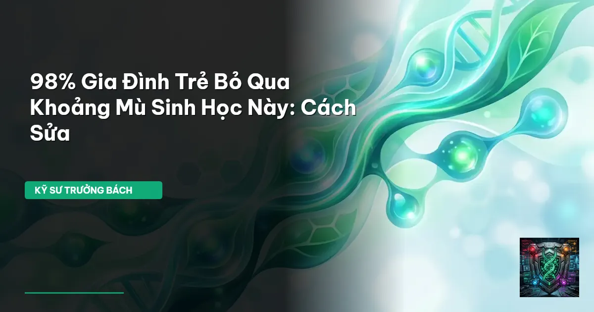 khoảng mù sinh học