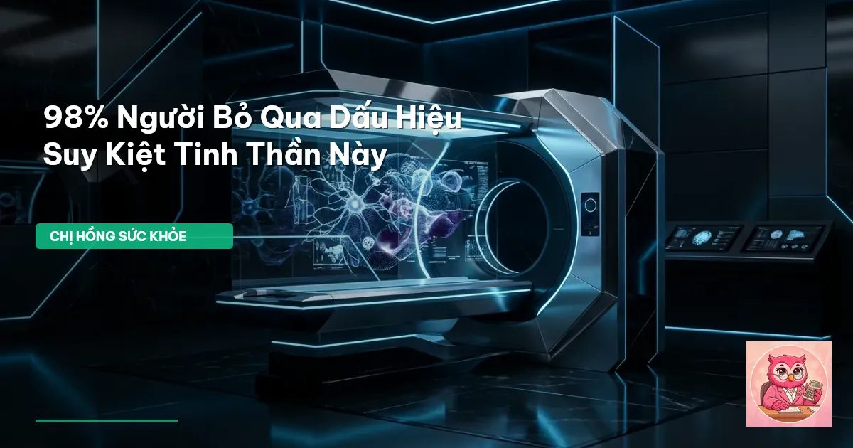 suy kiệt tinh thần