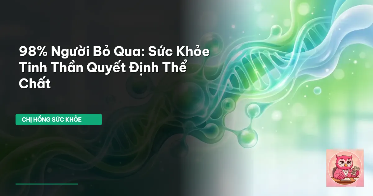 sức khỏe tinh thần
