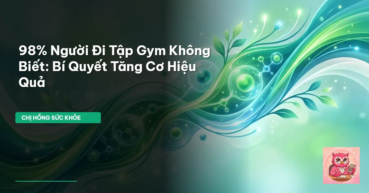 thực đơn tăng cơ