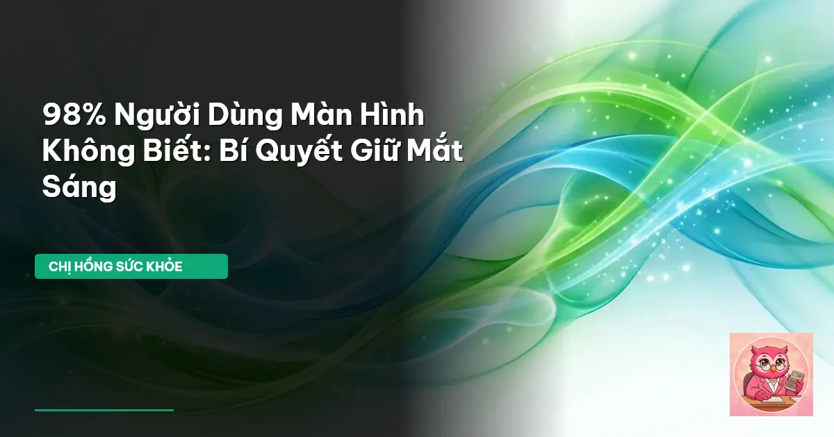 sức khỏe mắt