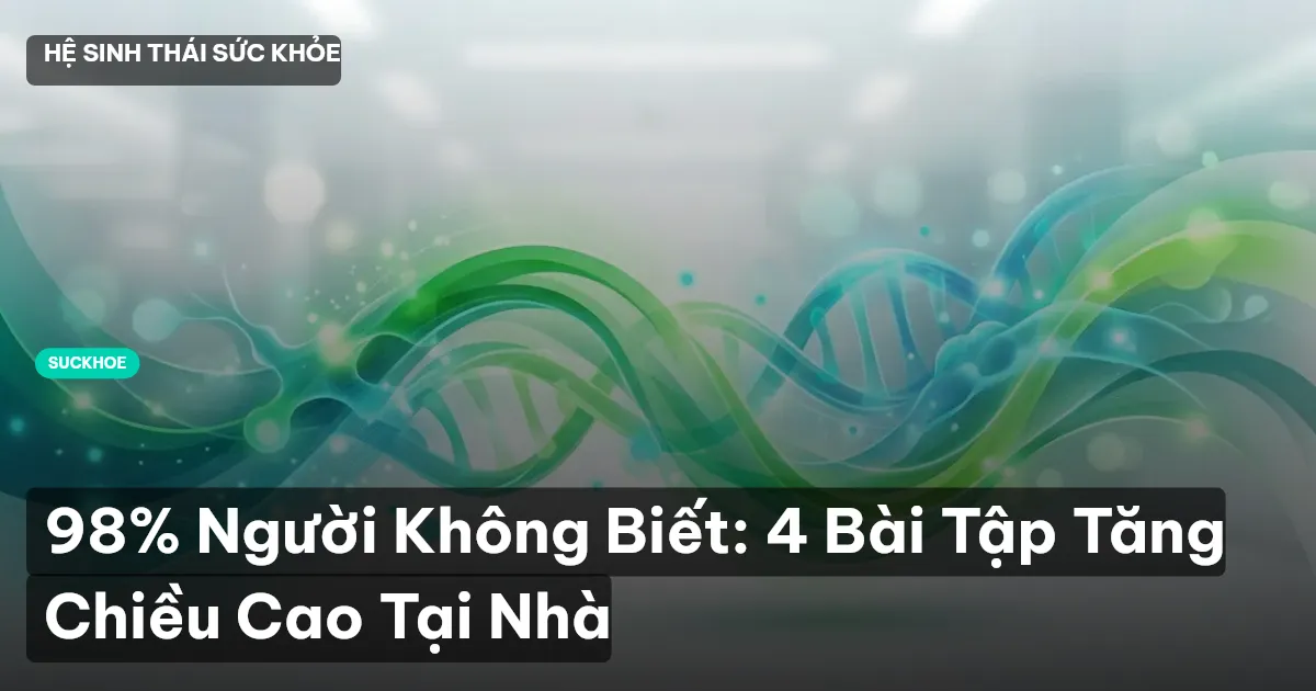 tăng chiều cao cho trẻ