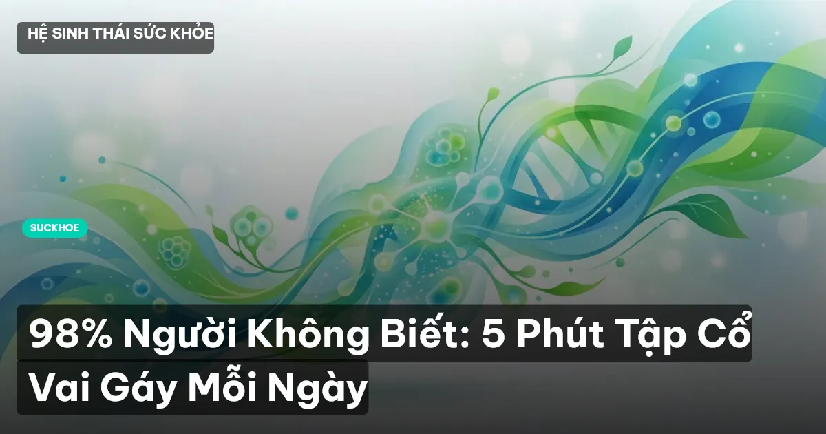 98% Người Không Biết: 5 Phút Tập Cổ Vai Gáy Mỗi Ngày