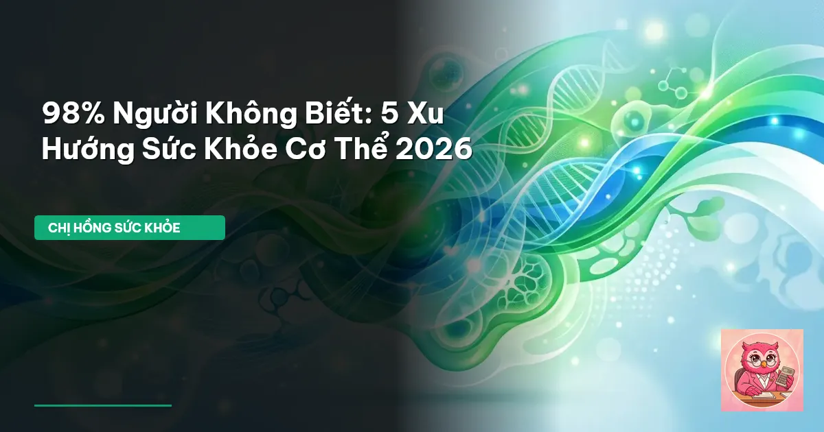 xu hướng sức khỏe 2026