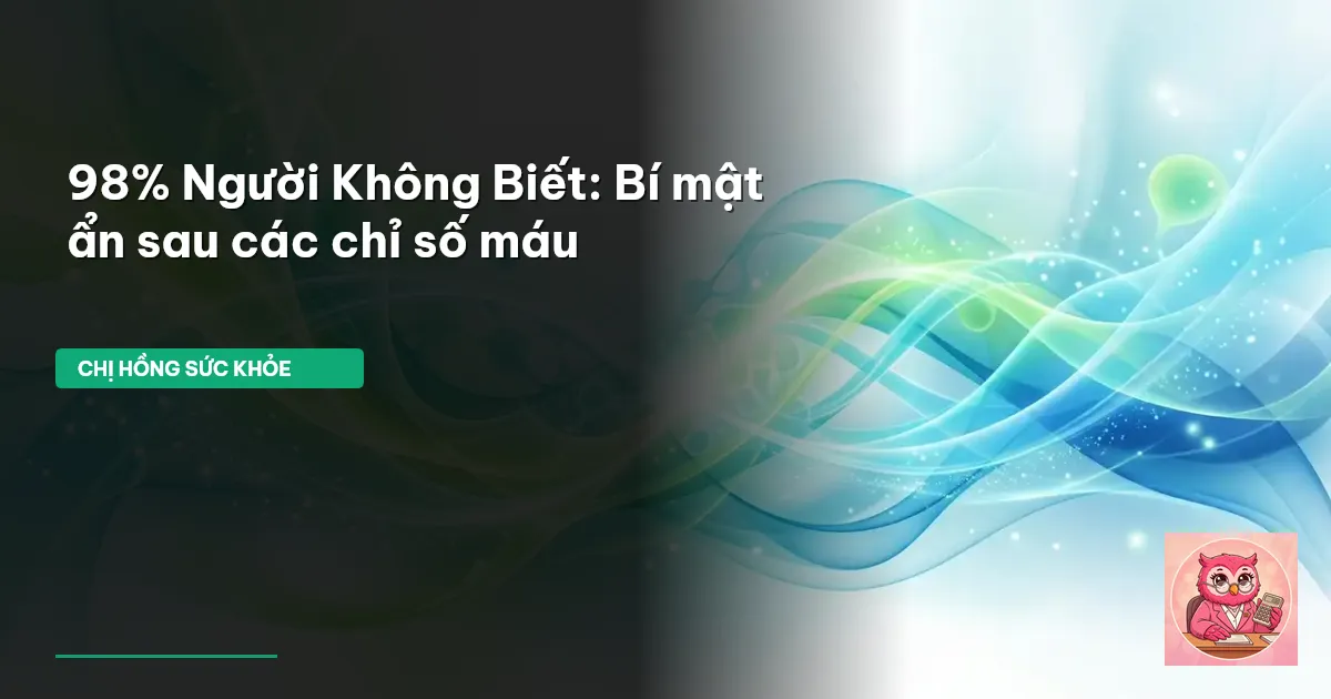 chỉ số máu