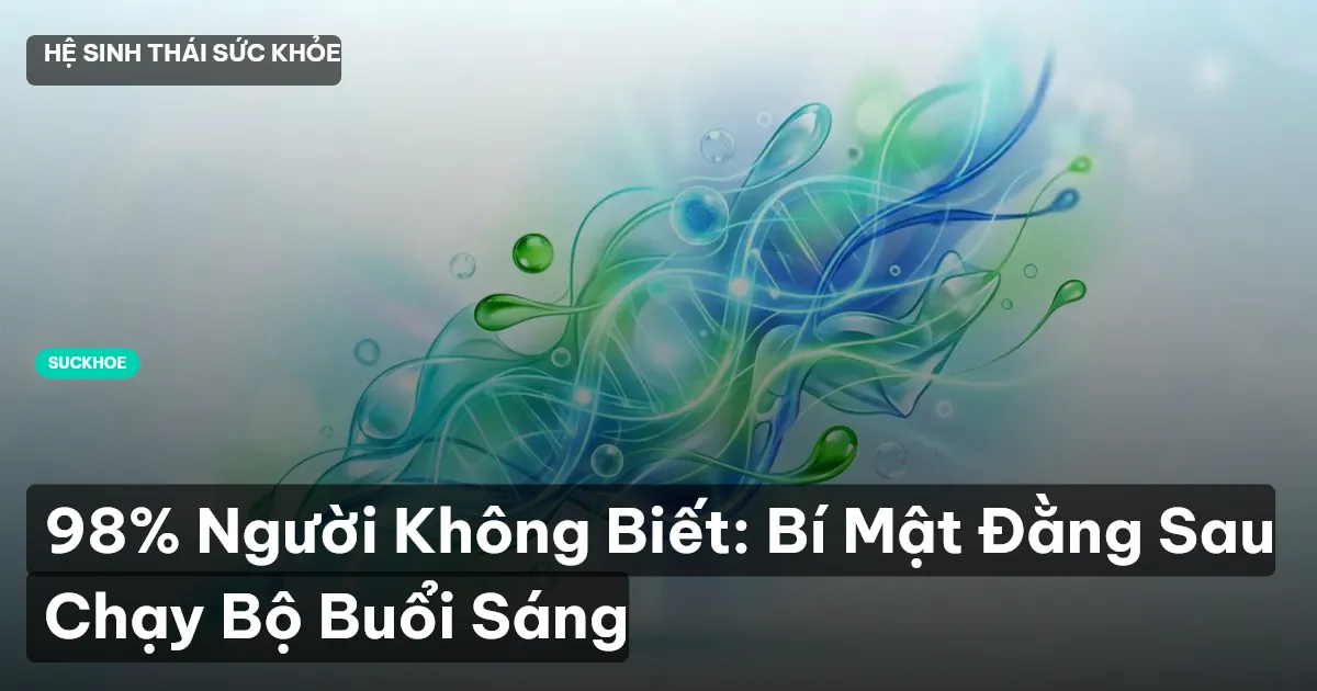 chạy bộ buổi sáng