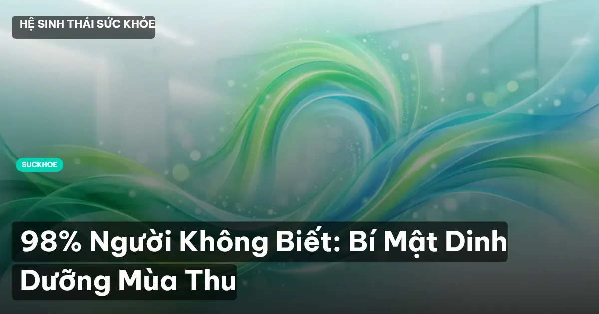 dinh dưỡng mùa thu