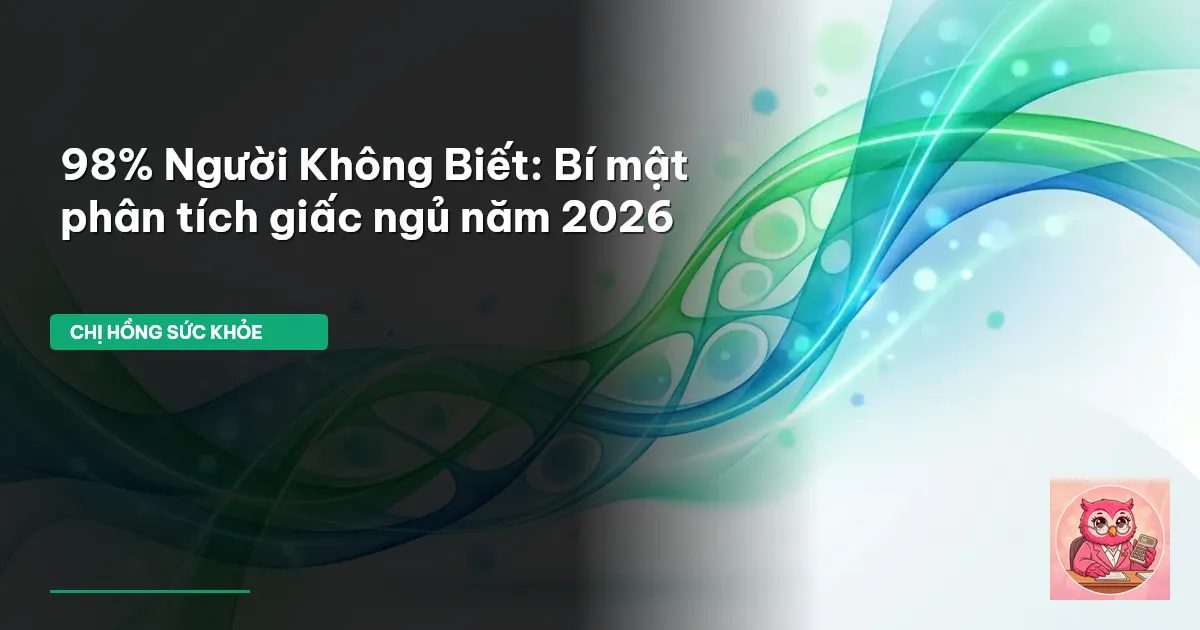 phân tích giấc ngủ