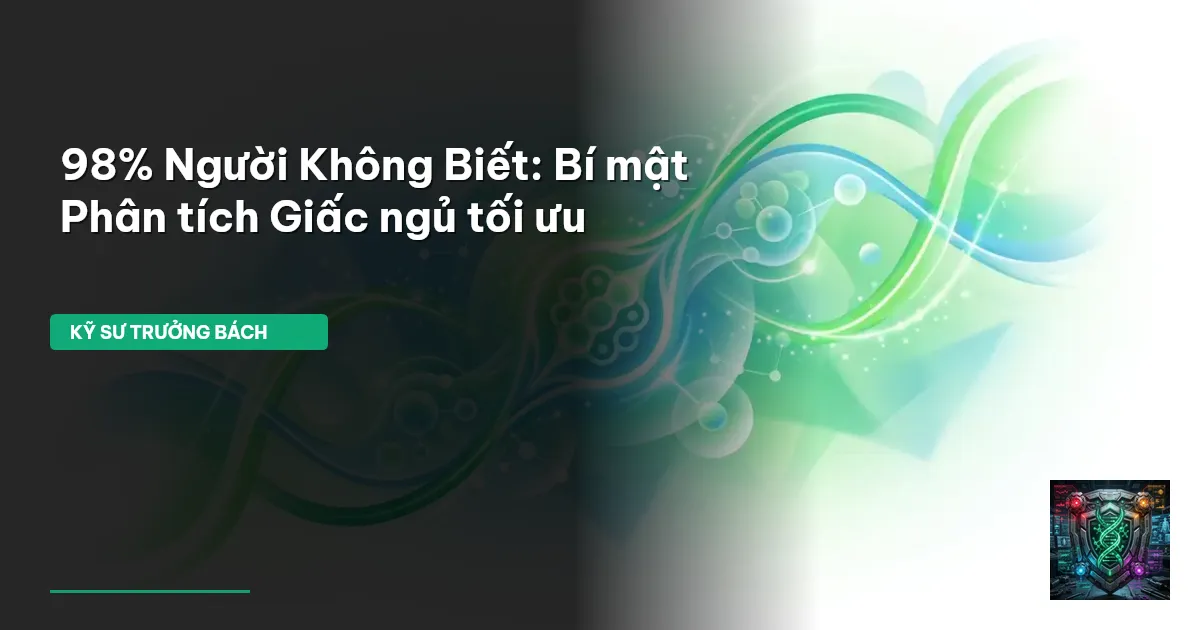 phân tích giấc ngủ