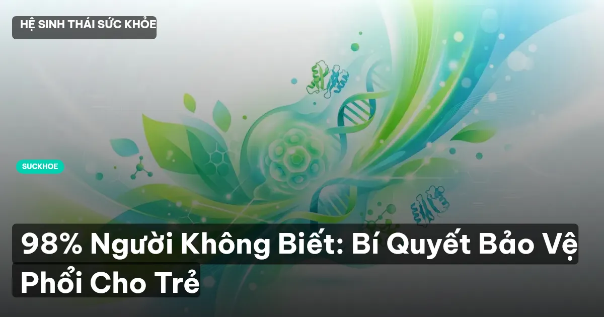 phòng bệnh hô hấp cho trẻ