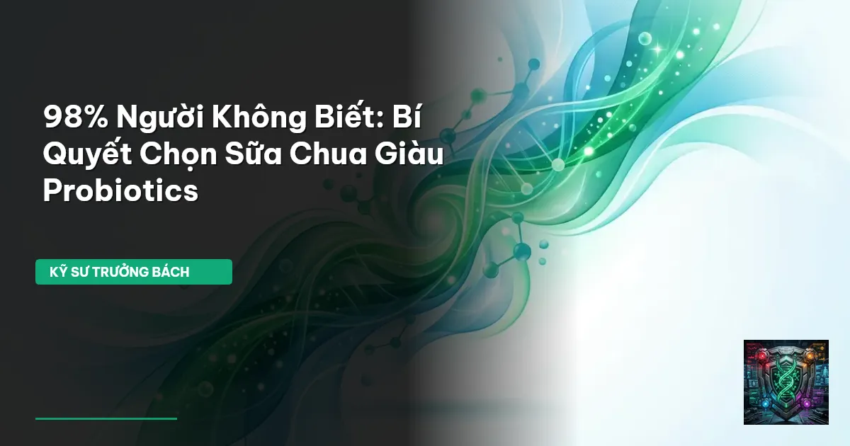 sữa chua probiotics