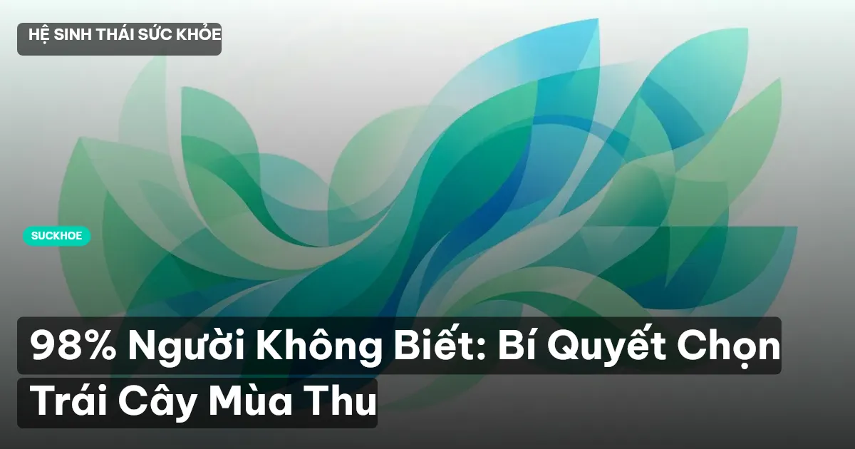 trái cây mùa thu