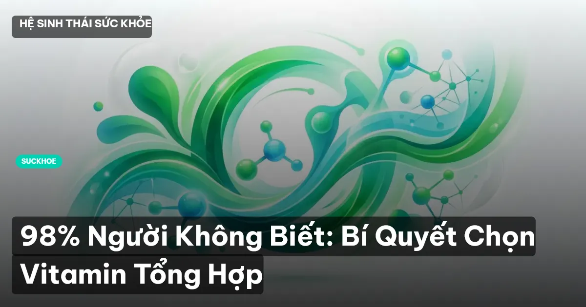 98% Người Không Biết: Bí Quyết Chọn Vitamin Tổng Hợp