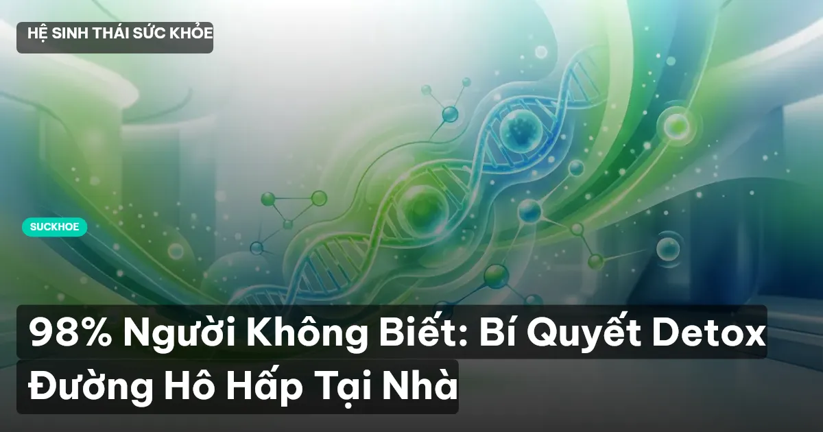 detox đường hô hấp