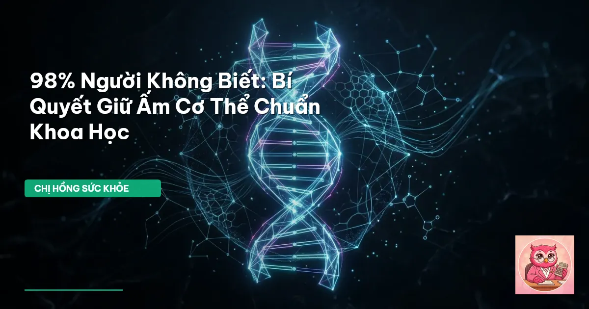 giữ ấm cơ thể
