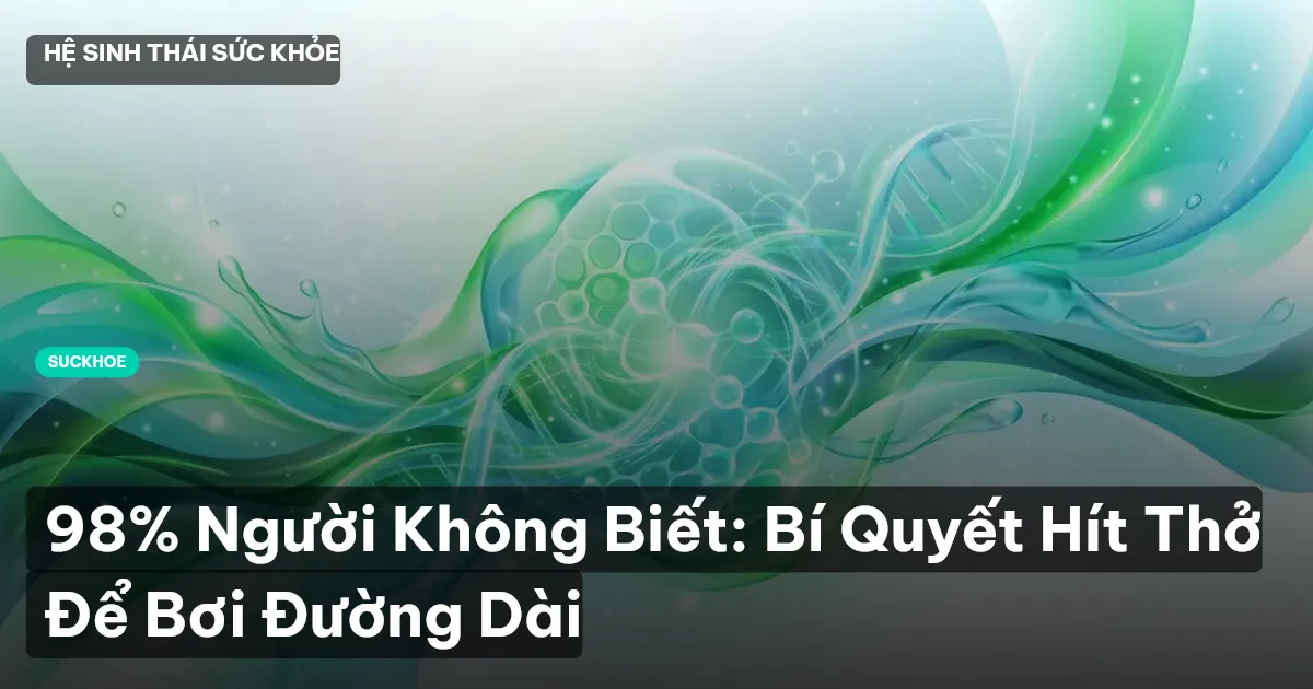 cách hít thở khi bơi