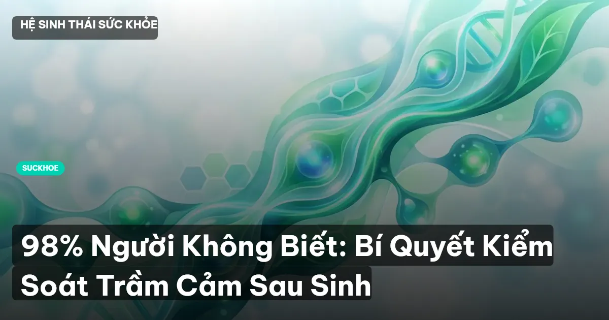 trầm cảm sau sinh