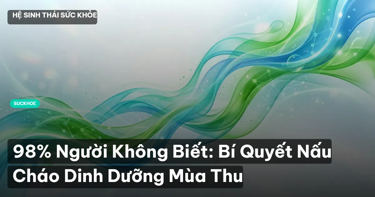 cháo dinh dưỡng