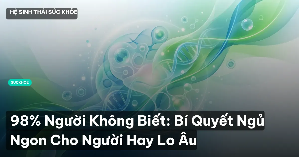 cải thiện giấc ngủ