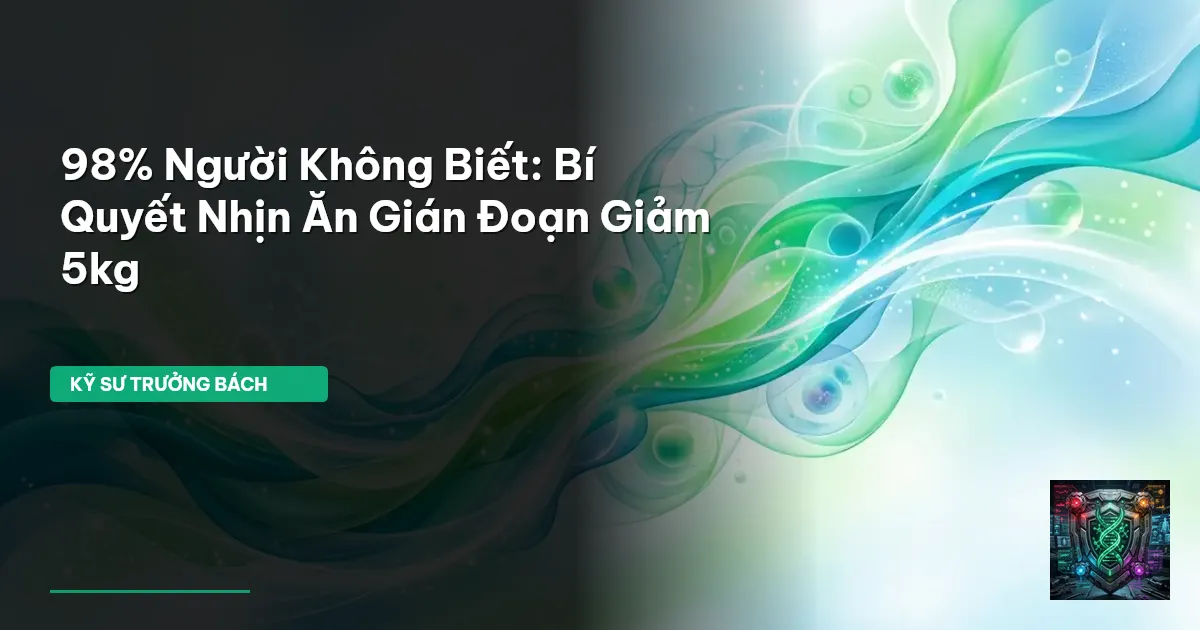 nhịn ăn gián đoạn