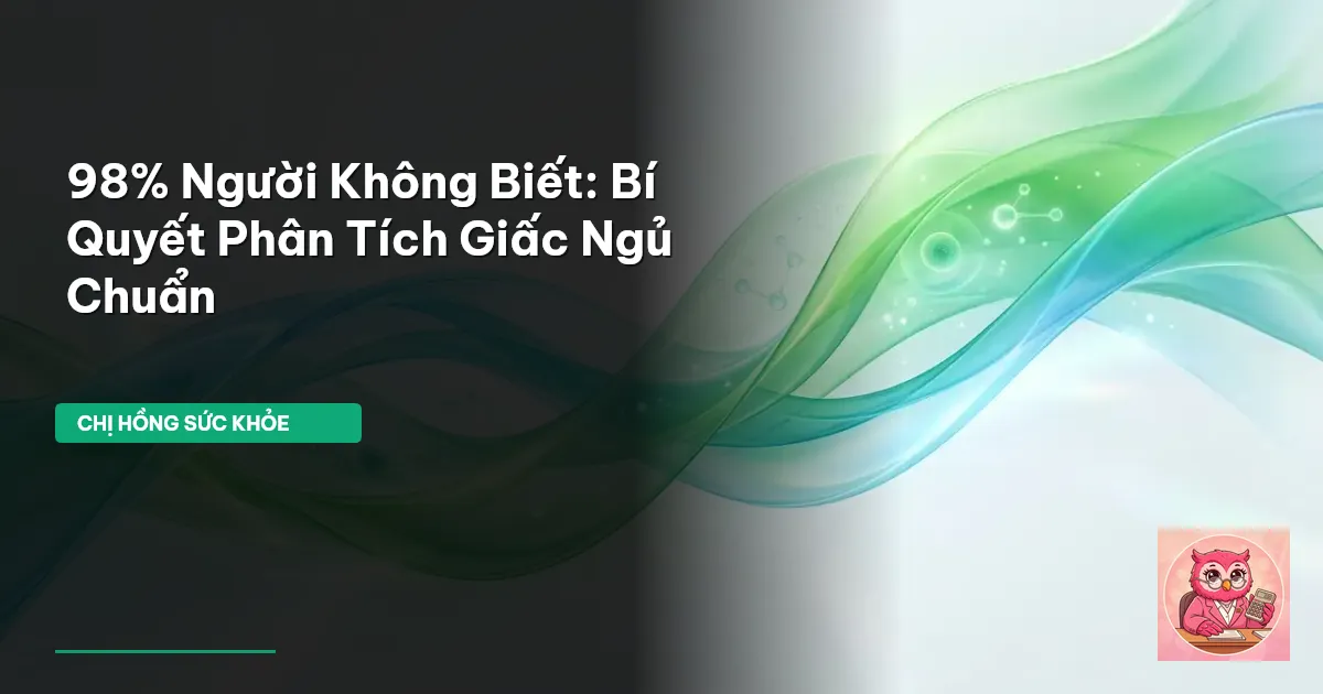 phân tích giấc ngủ