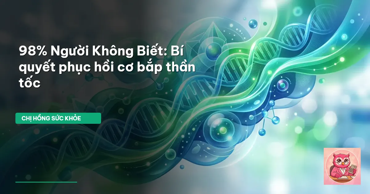 phục hồi cơ bắp