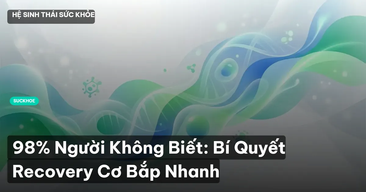 recovery cơ bắp