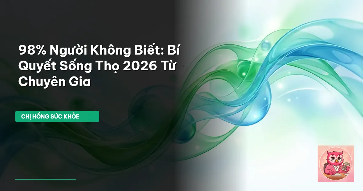 bí quyết sống thọ