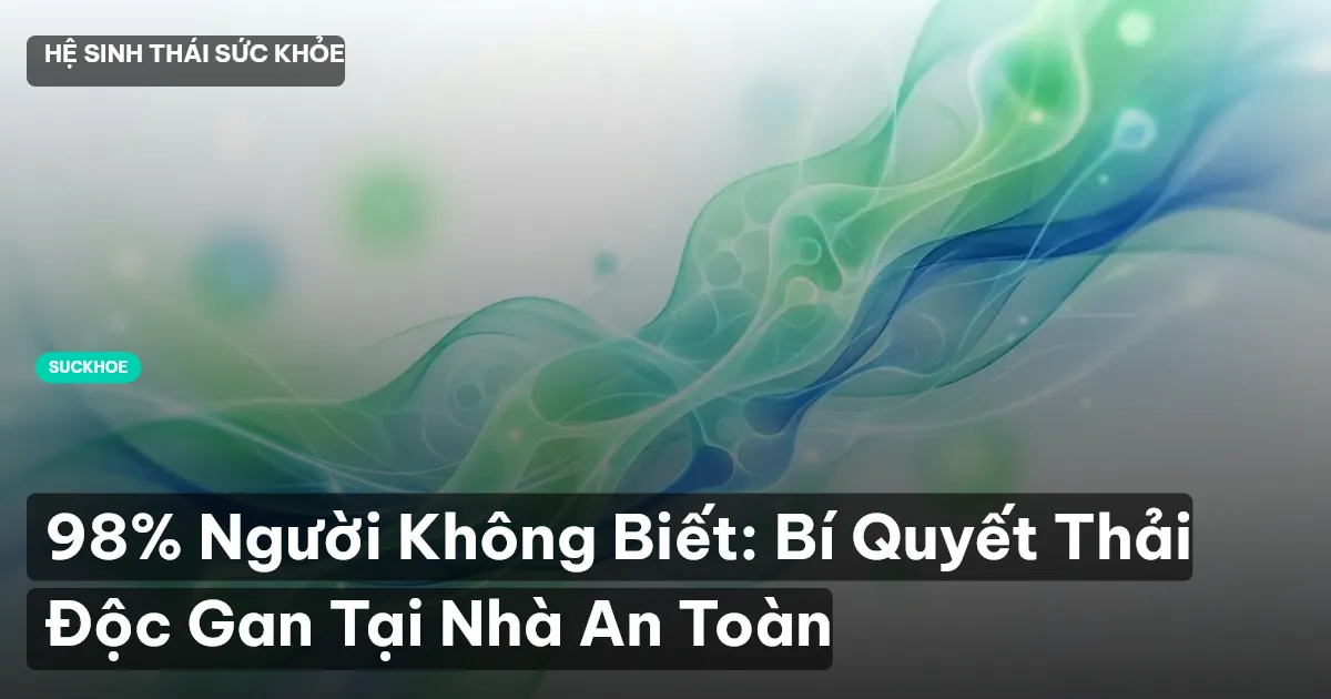 thải độc gan