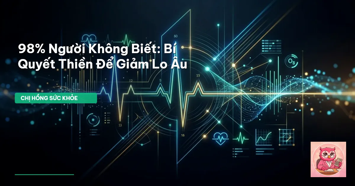 thiền giảm lo âu