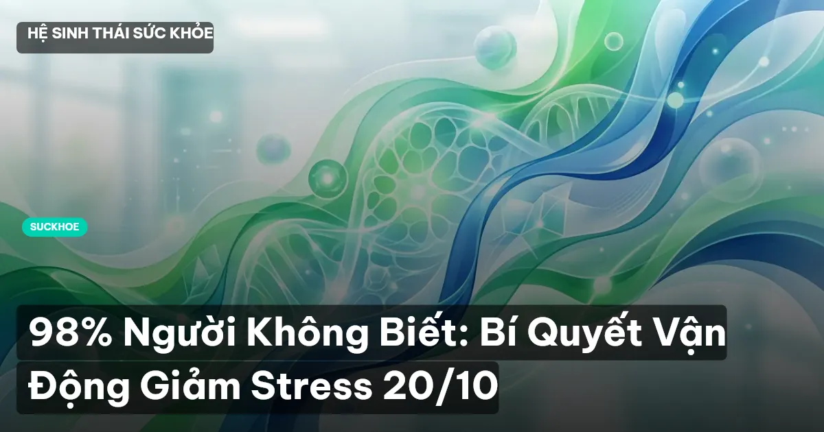 98% Người Không Biết: Bí Quyết Vận Động Giảm Stress 20/10