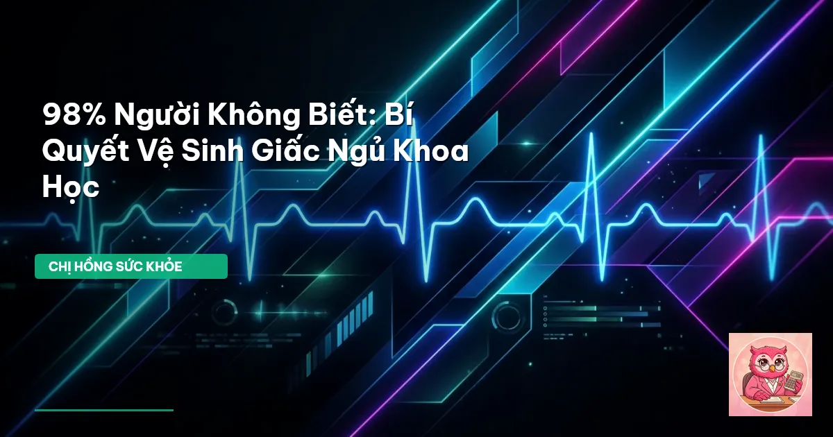 vệ sinh giấc ngủ