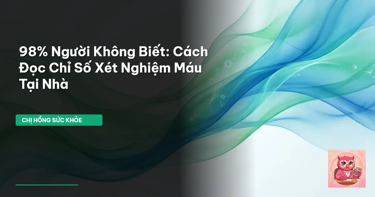 cách đọc xét nghiệm máu