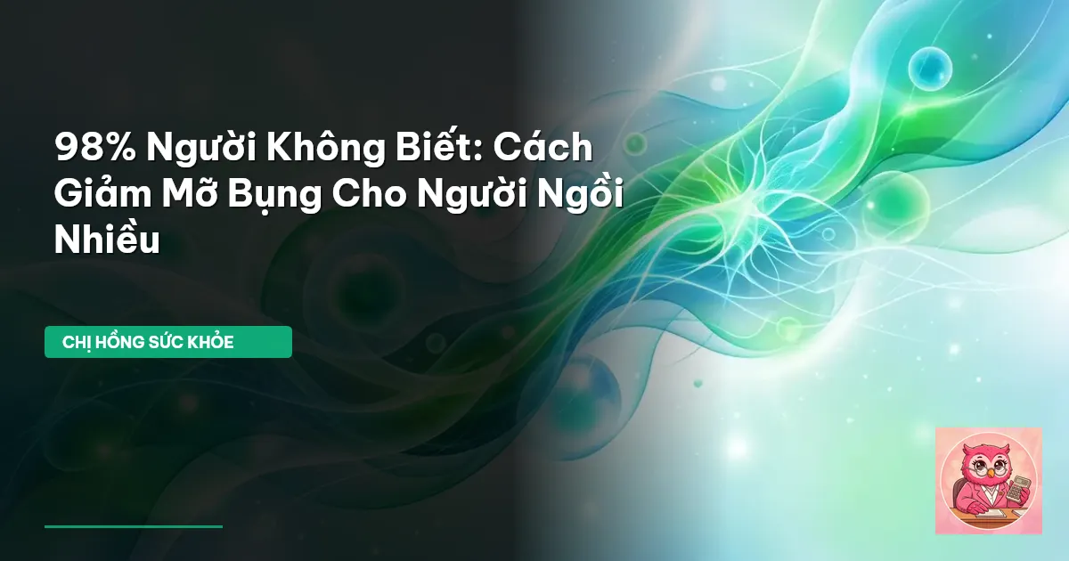 giảm mỡ bụng