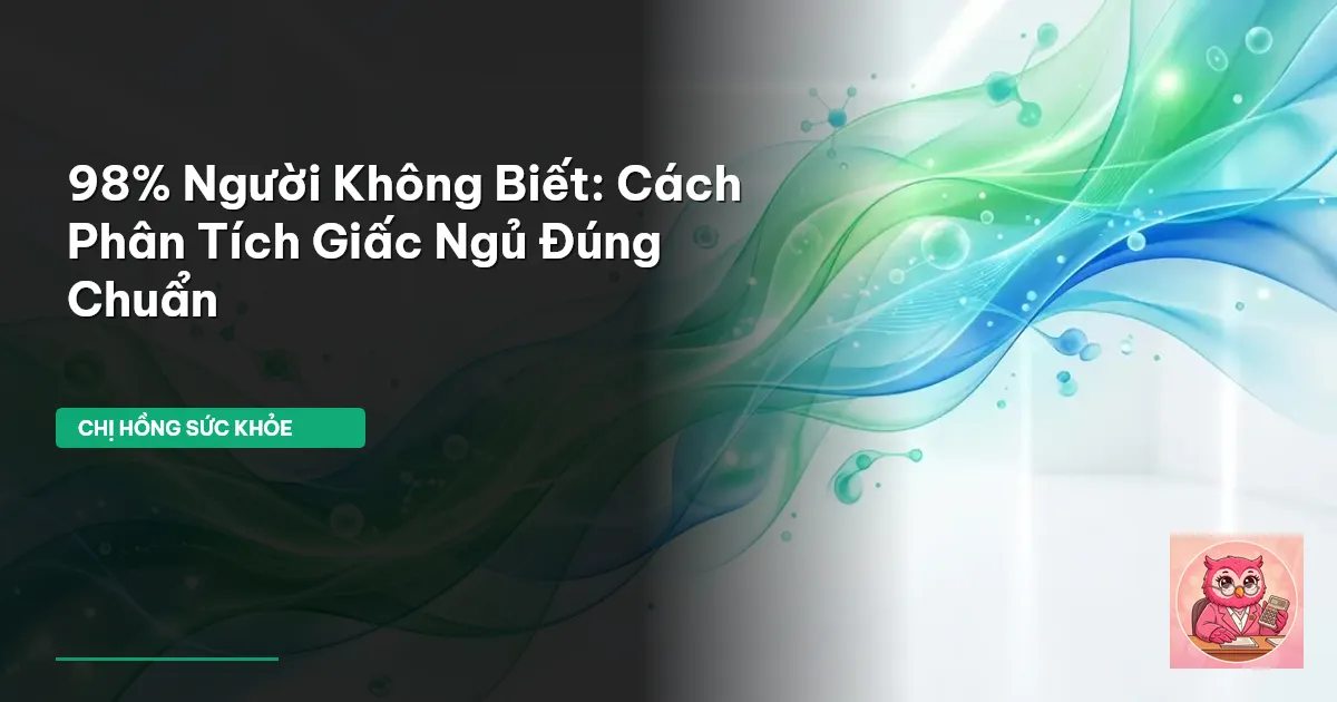 phân tích giấc ngủ
